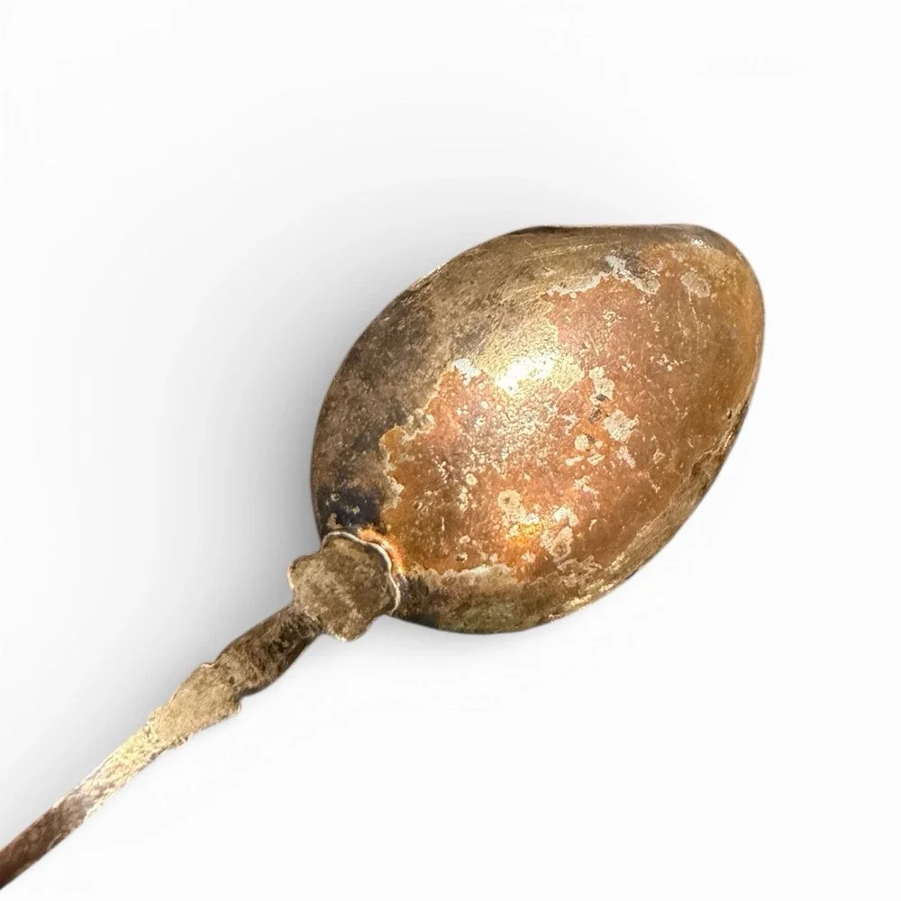 Vintage! Czechoslovakia Porcelain Enamel‎ Collectible Spoon